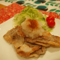 パンともふもふ's cooksnap of when they made ☆豚の唐揚げ　みぞれ和え☆.