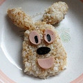 みゃじま's cooksnap of when they made 幼稚園のお弁当（名犬チーズ）.