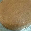 kam嫁's cooksnap of when they made しっとりチョコスポンジケーキ.
