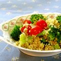 クッキーシアス's cooksnap of when they made ブロッコリーとミニトマトのクスクスサラダ.