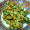 ミニチュアバジル's cooksnap of when they made 朝食に♡簡単オクラのマヨかつお節和え.