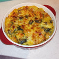 toripuruK's cooksnap of when they made かぼちゃとほうれん草のグラタン.
