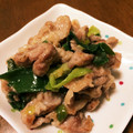 joong's cooksnap of when they made 豚のねぎ塩炒め.