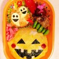 クック8TJ5LY☆'s cooksnap of when they made 簡単♪ハロウィン弁当２.