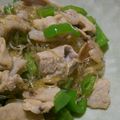 チョビ～☆'s cooksnap of when they made 節約♪✿豚こまとピーマンの❀ピリ辛炒め✿.