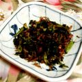 うさうさまろん's cooksnap of when they made ご飯のお供！大根の葉×納豆×じゃこ炒め♪.