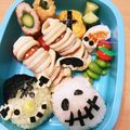 akipiharu's cooksnap of when they made キャラ弁☆ハロウィンフランケンシュタイン.