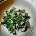 usausakana's cooksnap of when they made こんにゃくとほうれん草の白和え.