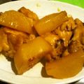 jibun's cooksnap of when they made マイヤー圧力鍋で作る手羽元の煮物.