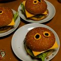 haruku221's cooksnap of when they made ハロウィン☆おばけサンド.