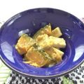 youich's cooksnap of when they made さつま芋と高野豆腐の酒粕煮♪.