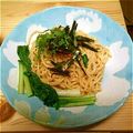 のほほん☆0302's cooksnap of when they made はなびし草のあっさり和風明太パスタ.