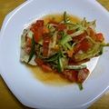 書セラピスト流香's cooksnap of when they made 白身魚のトマトソースおうちイ～タリアン.