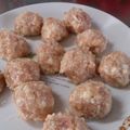 ナウちゃん's cooksnap of when they made お鍋に特製鶏団子♫チキンボールにも.