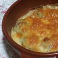 ころりす☆'s cooksnap of when they made 牡蠣とほうれん草の豆乳グラタン.