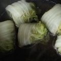 アイマイコ's cooksnap of when they made たけのこ白菜で・ロール白菜(豚ひき肉巻).