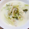 EnjoySun's cooksnap of when they made 白菜とベーコンのクリームスープ.