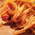 エスとし's cooksnap of when they made ベーコンと大切り玉ねぎの簡単ナポリタン.