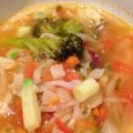 hilo1's cooksnap of when they made トマト味の野菜スープ.