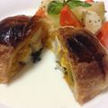 puriyakko's cooksnap of when they made ささみとかぼちゃのパイ包み.
