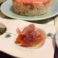 ♡ゆんも♡'s cooksnap of when they made 前菜料理！柿と生ハム.