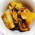 真里衣's cooksnap of when they made 里芋とベーコン、しめじの煮物.