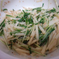 明日歩's cooksnap of when they made 簡単★やみつき！水菜とジャガイモのナムル.