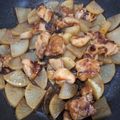 クックA78K58☆'s cooksnap of when they made 鶏モモ大根の甘辛焼き.