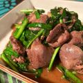 クック☆やーっ！'s cooksnap of when they made 鶏ハツとニラの炒め物.