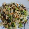 ＬＵＣＩ's cooksnap of when they made ヘルシー簡単！高野豆腐と白菜の中華炒め.