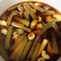 nobinobi12's cooksnap of when they made ふきとタケノコの一緒煮.