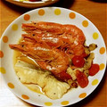 gochelsea♡'s cooksnap of when they made 簡単＊鱈と有頭エビのアクアパッツァ.
