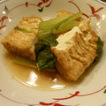 haru_natsu's cooksnap of when they made ☆小松菜と厚揚げの煮浸し☆.