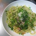 こじあゆ's cooksnap of when they made お茶漬けの素で簡単♪ツナおろしパスタ.