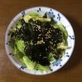 早起きまま's cooksnap of when they made レタスとジャバン(韓国)のりの簡単サラダ.