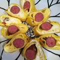 KSTake's cooksnap of when they made お弁当★くるくるウィンナーの卵焼き★.