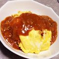 magmac's cooksnap of when they made 簡単☆本格オムライス!デミソースかけ.