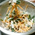 はな＠BW's cooksnap of when they made レンコンとにんじんのマヨ柚胡椒サラダ.