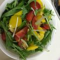 こまっちょ〜's cooksnap of when they made 水菜とパプリカのシンプルサラダ.