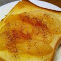 アイアンツリー's cooksnap of when they made ＊りんごの甘煮のせ＊トースト＊.