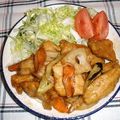 威都樹's cooksnap of when they made 鶏むね肉の黒酢炒め.