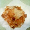 クックM7YXSD☆'s cooksnap of when they made 軽い食感！餃子の皮チップス.