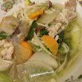 みんちゃん♡、's cooksnap of when they made 家にある野菜がた～っぷり♪なほうとう.