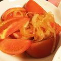❤︎aya❤︎'s cooksnap of when they made トマトと玉ねぎのサラダ.