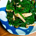 テンchan's cooksnap of when they made ほうれん草としめじのかつお醤油和え.