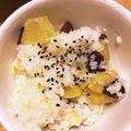 namyhei's cooksnap of when they made 朝ごはんにも♪ホクホクさつまいもごはん.