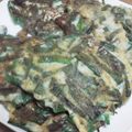 ぼっくん☆'s cooksnap of when they made 豆腐でもっちりネギ焼き？チヂミ？.