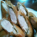 むつみMAME's cooksnap of when they made 簡単♪ささみの春巻き.