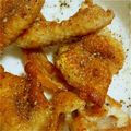 sky_birds's cooksnap of when they made 10分で出来る♪絶品♪鶏皮せんべい♪.