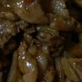 はるサキ's cooksnap of when they made 安くて美味しい豚こまのしょうが焼き☆.